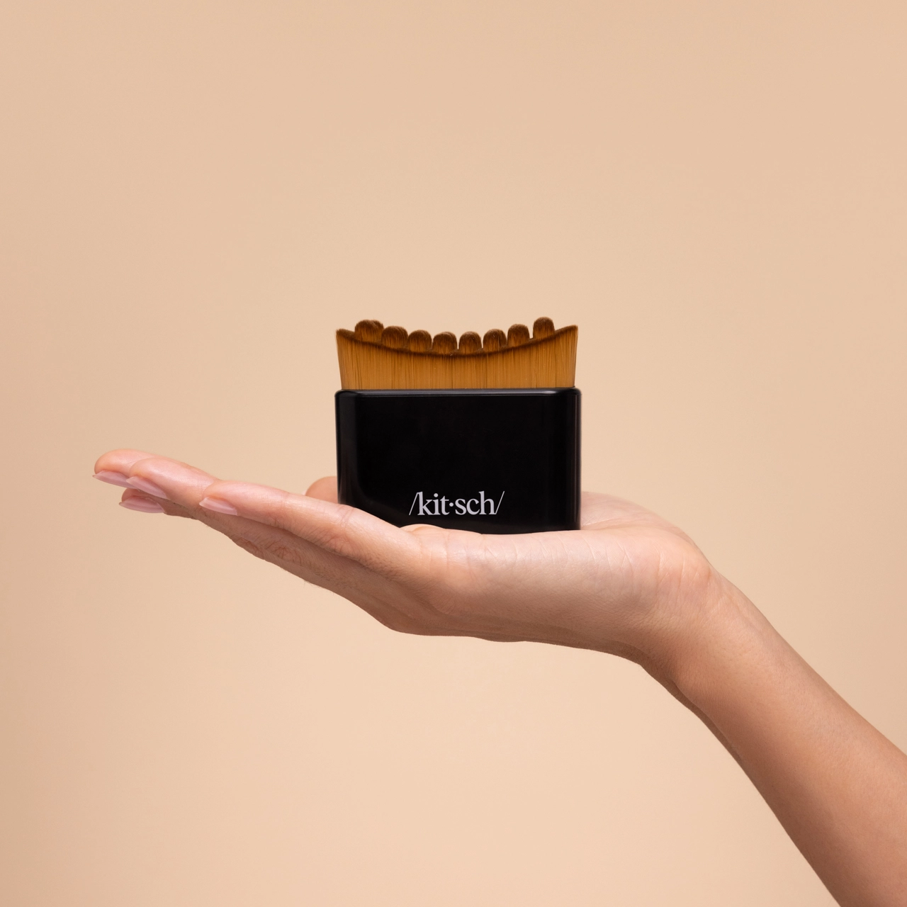 Cepillo facial para contorno linfático - Negro