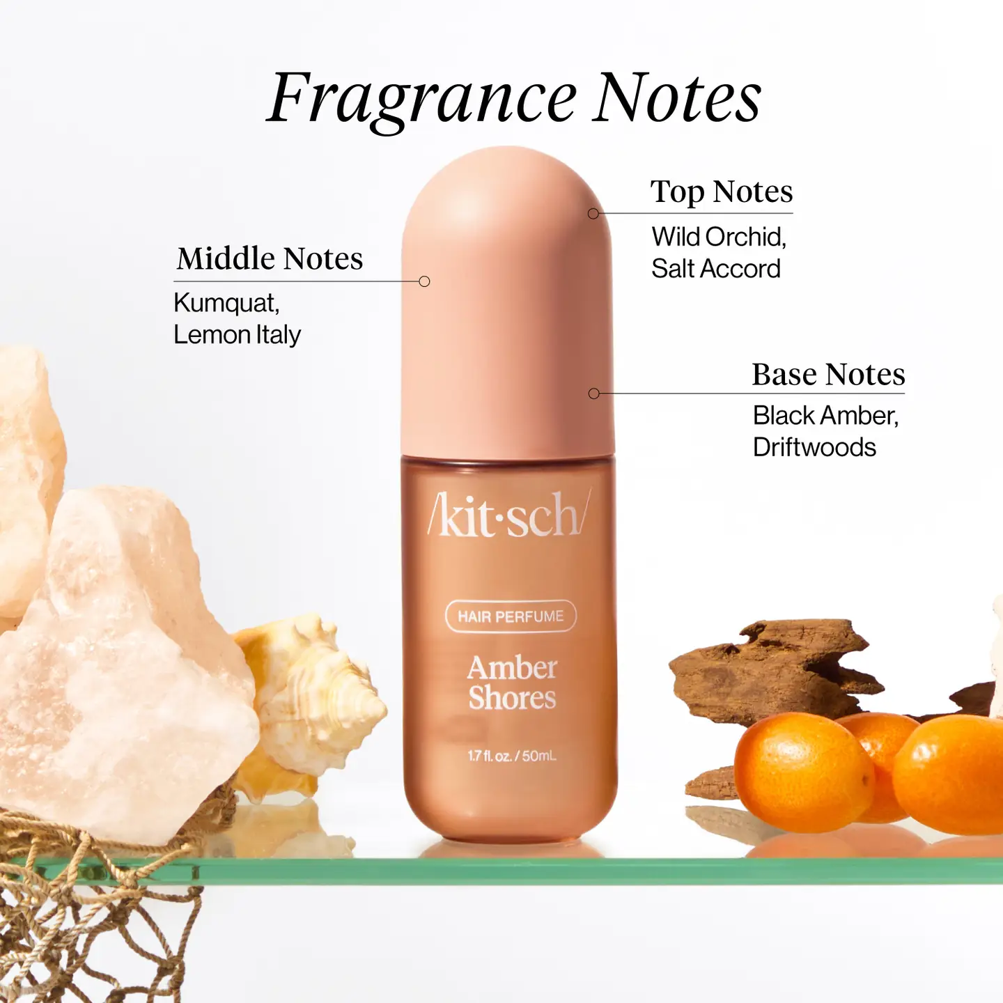 Amber Bruma perfumada para cabello y cuerpo